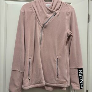 Calvin Klein Soft Pink Utility Jacket